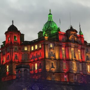 Edinburgh Christmas Lightings